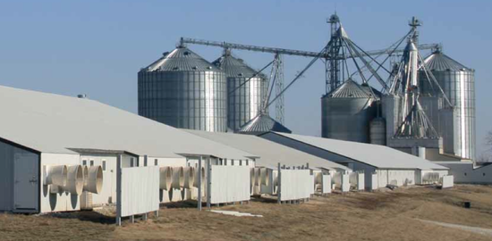 Brenneman pig farm equipped with Clarcor Virus Filters